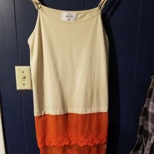 Strap long shirt